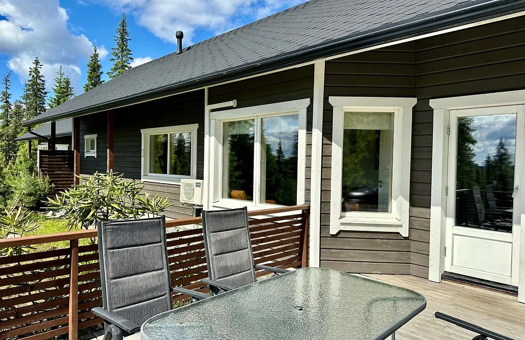 Hietavilla Aurora - Hot Tube - Sauna - Ac - Fireplace - 11Kw Ev-Refuel - Landscape View - Silence - Free Wifi-1